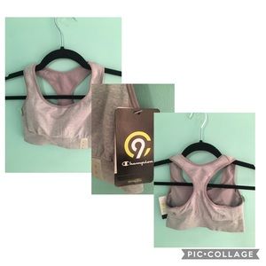 Champion seamless gray sports bras